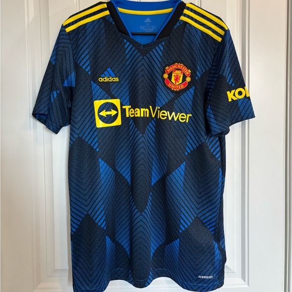 adidas Other - Adidas Manchester United Blue and Black Jersey